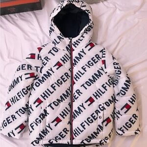 Tommy Hilfiger White Puffer Jacket